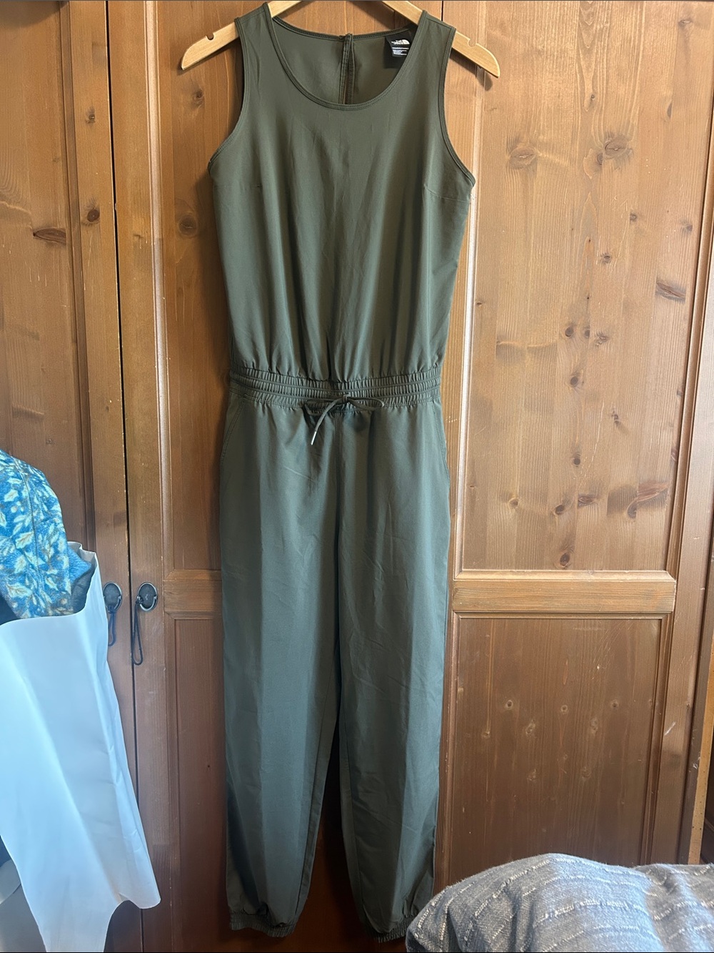 The North Face Never Stop Wearing Jumpsuit, olive green, XS